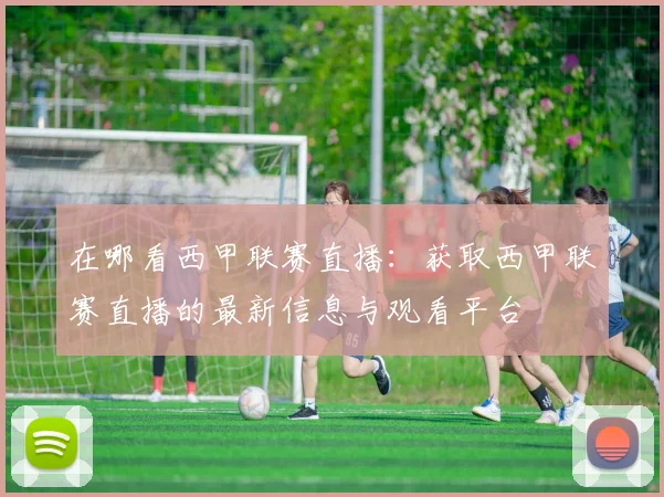 在哪看西甲联赛直播：获取西甲联赛直播的最新信息与观看平台